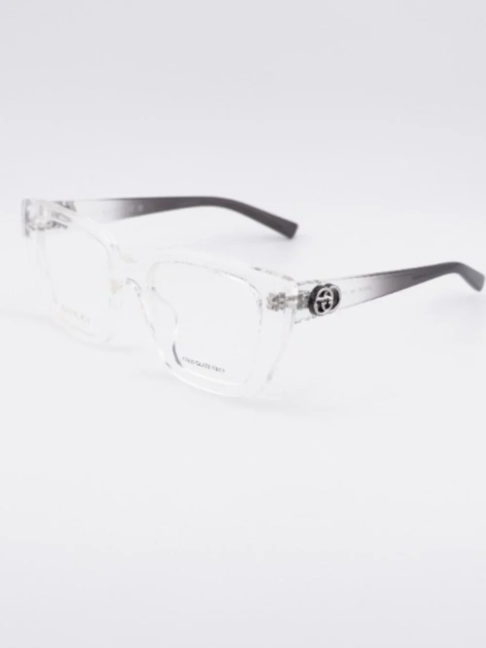 Gucci GG2028O 004 Eyeglasses Crystal 50mm Square Frame